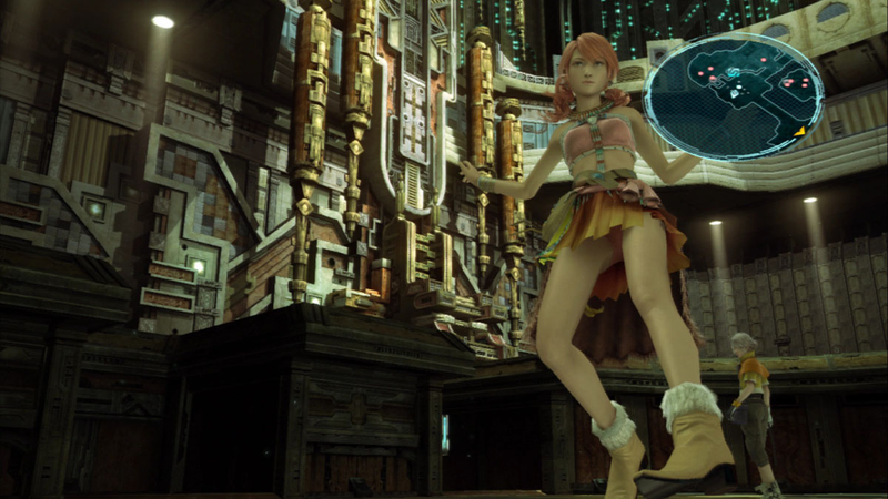 Illustration for article titled Let The Final Fantasy XIII Upskirts Start!